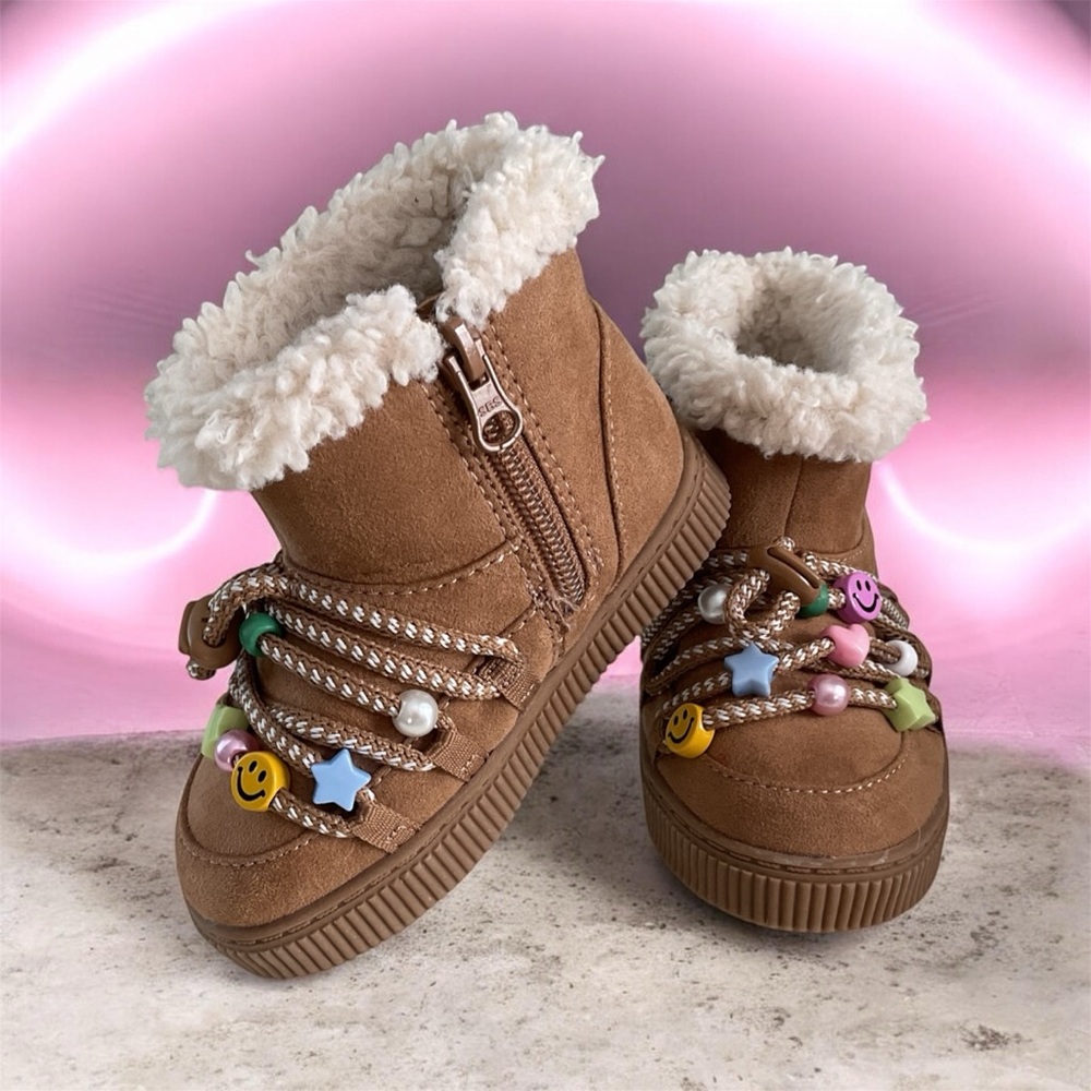 Cat & Jack Toddler Hydee Combat Boots Size 6